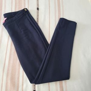 Lilly pulitzer black pleat pants size 6
